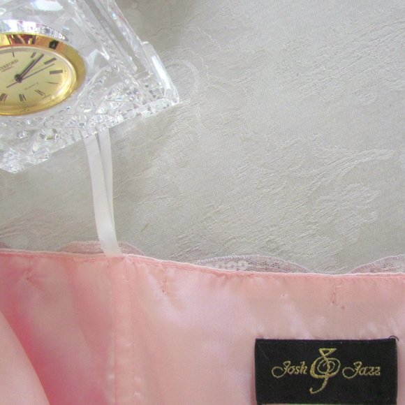 PINK BALL GOWN, Size 3-4, RUFFLED SKIRT SILVER SEQUINS, PROM, SPECIAL OCCASION - Picture 9 of 13